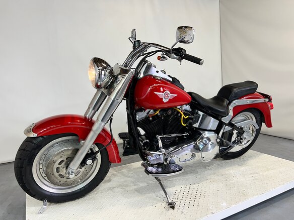 1998 Harley-Davidson Fat Boy, пурпурный, 610000 рублей - вид 6