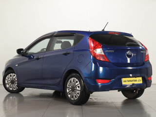 2012 Hyundai Solaris I, синий, 799000 рублей, вид 4