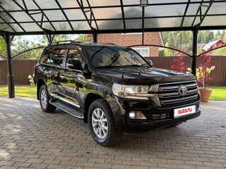 2016 Toyota Land Cruiser 200 Series Рестайлинг 2, чёрный, 4650000 рублей, вид 2