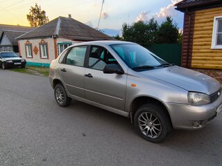 2008 Lada (ВАЗ) Kalina I, серый, 159000 рублей, вид 2