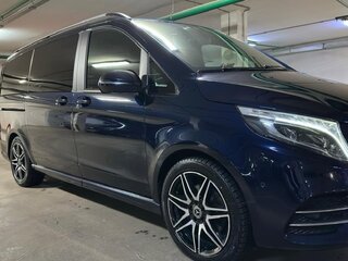 2020 Mercedes-Benz V-Класс Compact 300 d компактный III (W447) Рестайлинг, синий, 9000000 рублей, вид 4