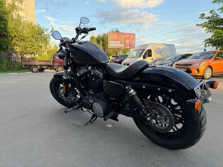 2017 Harley-Davidson Forty-Eight, чёрный, 970000 рублей, вид 2