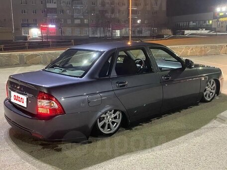 2013 Lada (ВАЗ) Priora I, серебристый, 600000 рублей, вид 2