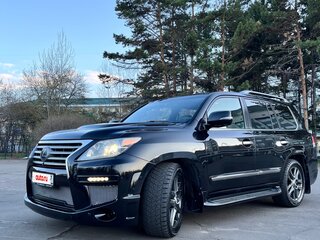 2014 Lexus LX 570 III Рестайлинг, чёрный, 4800000 рублей, вид 1