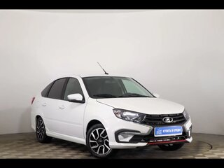2023 Lada (ВАЗ) Granta Drive Active I Рестайлинг, белый, 900000 рублей, вид 3