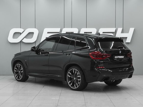 2019 BMW X3 M40d III (G01), чёрный - вид 1