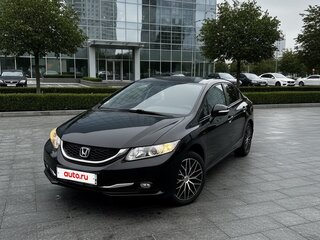 2014 Honda Civic IX Рестайлинг, чёрный, 1330000 рублей, вид 2