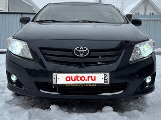 2008 Toyota Corolla X (E140, E150), чёрный, 599000 рублей, вид 2
