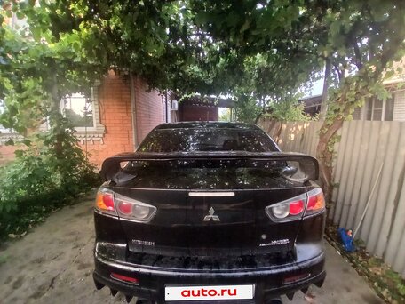 2010 Mitsubishi Lancer X, чёрный, 860000 рублей, вид 3