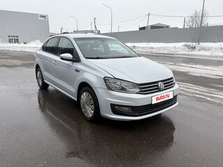 2019 Volkswagen Polo V Рестайлинг, белый, 735000 рублей, вид 3