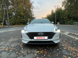 2021 Hyundai Sonata VIII (DN8), белый, 1650000 рублей, вид 3