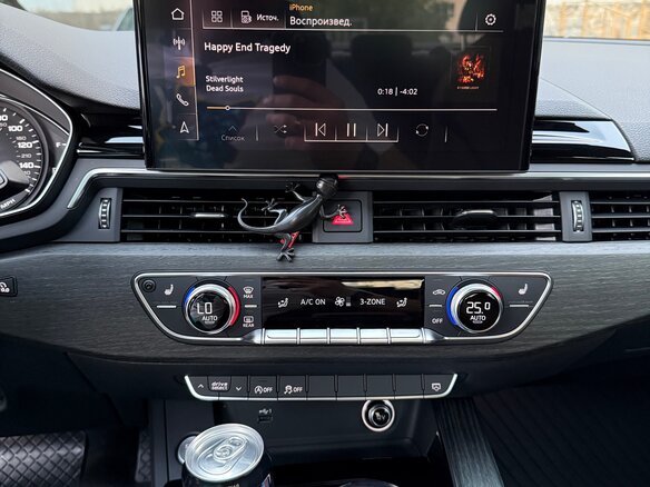 2020 Audi A4 45 TFSI V (B9) Рестайлинг, серый, 3700000 рублей - вид 9