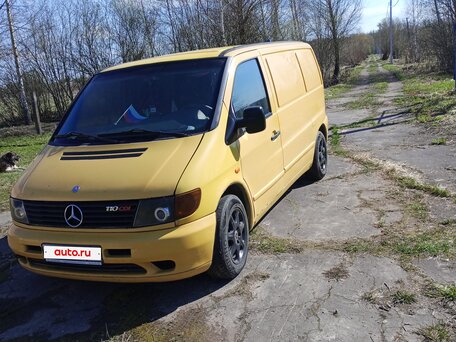 1998 Mercedes-Benz Vito, жёлтый, 470000 рублей, вид 3