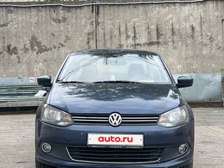 2010 Volkswagen Polo V, синий, 590000 рублей, вид 4