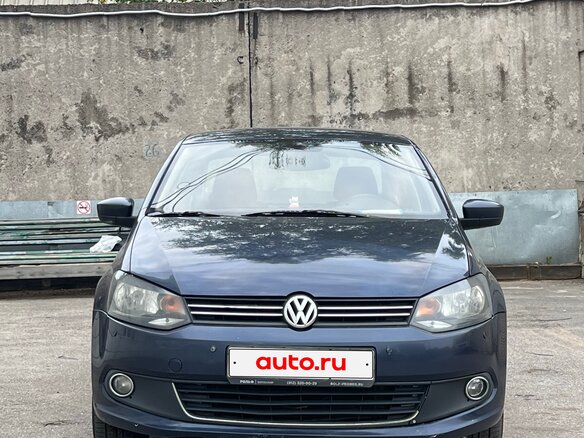 2010 Volkswagen Polo V, синий, 580000 рублей - вид 3
