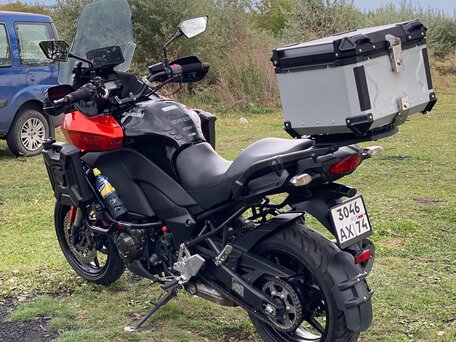 2013 Kawasaki Versys 1000, оранжевый, 850000 рублей, вид 2