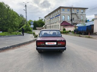 2006 Lada (ВАЗ) 2107, пурпурный, 140000 рублей, вид 2