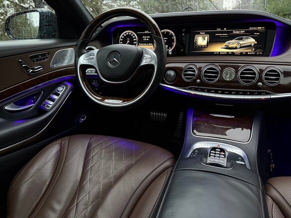 2014 Mercedes-Benz S-Класс 500 VI (W222, C217), чёрный - вид 20