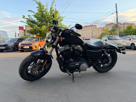 2017 Harley-Davidson Forty-Eight, чёрный, 970000 рублей, вид 3