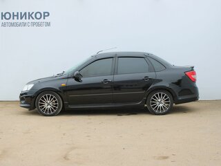 2015 Lada (ВАЗ) Granta Sport I, чёрный, 649000 рублей, вид 2