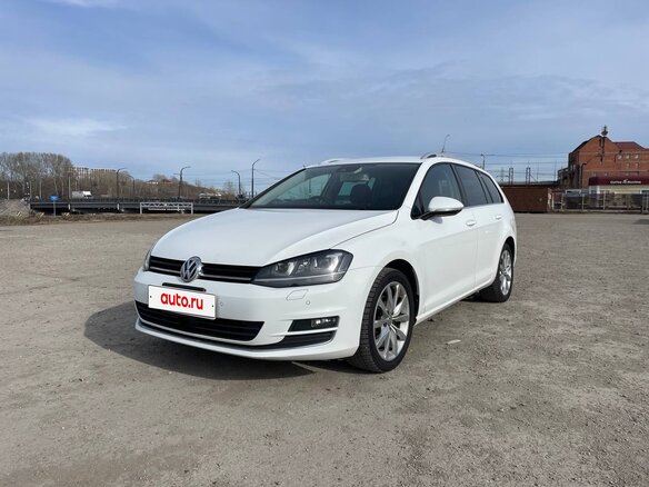 2013 Volkswagen Golf VII, белый, 1200000 рублей