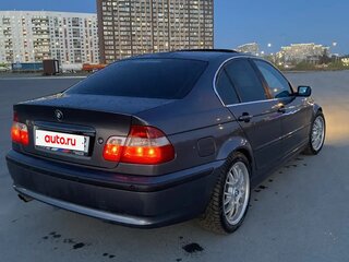 2002 BMW 3 серии 325i IV (E46) Рестайлинг, серый, 850000 рублей, вид 4