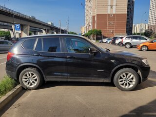 2013 BMW X3 28i xDrive II (F25), чёрный, 2550000 рублей, вид 4