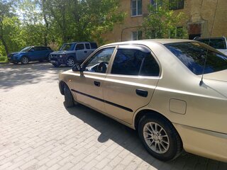 2003 Hyundai Accent II, бежевый, 270000 рублей, вид 5