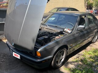 1988 BMW 5 серии 520i III (E34), серый, 550000 рублей, вид 5