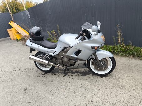 2003 Kawasaki ZZR 400, серебристый, 220000 рублей, вид 2
