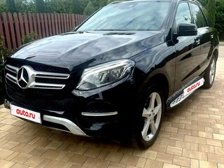 2017 Mercedes-Benz GLE 350 d I (W166), чёрный, 3650000 рублей, вид 1