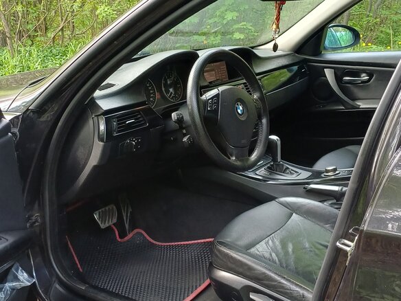 2006 BMW 3 серии 320i V (E90/E91/E92/E93), чёрный, 790000 рублей - вид 4