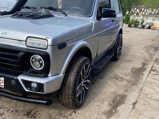 1997 Lada (ВАЗ) 2121 (4x4) I Рестайлинг, серебристый, 430000 рублей, вид 1