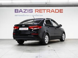 2015 Kia Rio III Рестайлинг, чёрный, 1159000 рублей, вид 5