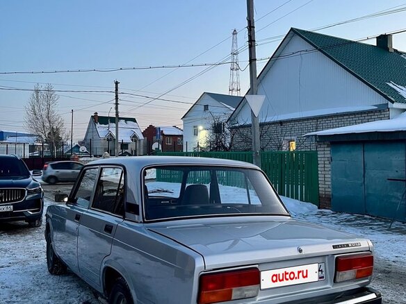 2012 Lada (ВАЗ) 2107, серебристый, 250000 рублей - вид 6