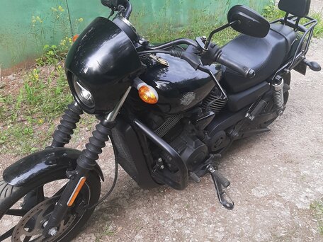 2015 Harley-Davidson Street 750, чёрный, 565000 рублей, вид 1