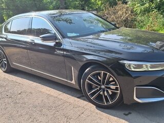 2019 BMW 7 серии Long 740Li xDrive VI (G11/G12) Рестайлинг, чёрный, 3700000 рублей, вид 2