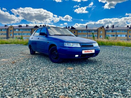 2001 Lada (ВАЗ) 2112, синий, 130000 рублей, вид 1