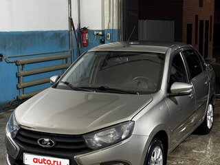 2021 Lada (ВАЗ) Granta I Рестайлинг, серебристый, 530000 рублей, вид 2