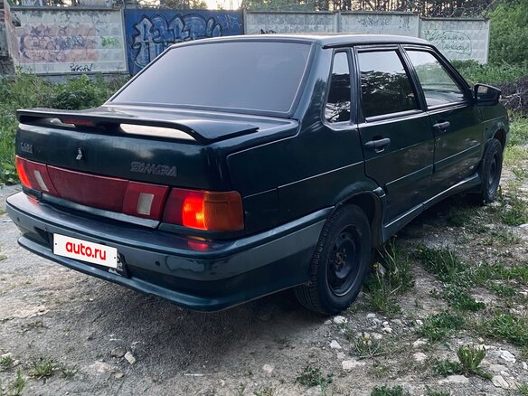 2003 Lada (ВАЗ) 2115, зелёный, 80000 рублей - вид 2