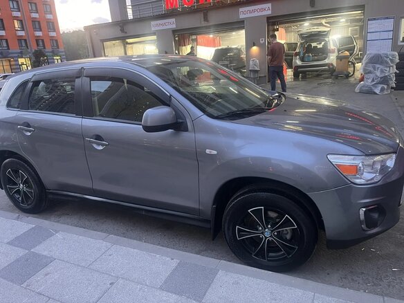 2012 Mitsubishi ASX I Рестайлинг, серый, 800000 рублей - вид 10