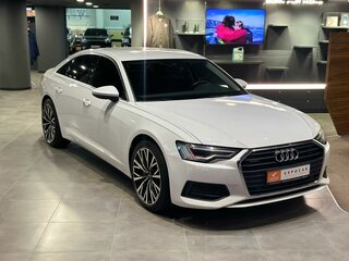 2020 Audi A6 45 TFSI V (C8), белый, 3459000 рублей, вид 4