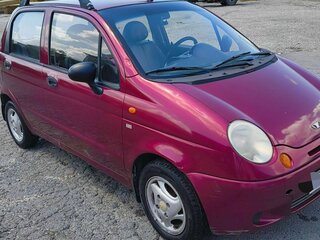 2008 Daewoo Matiz I Рестайлинг, красный, 240000 рублей, вид 2