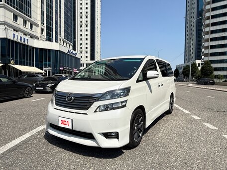 2009 Toyota Vellfire I, белый, 1999999 рублей, вид 1