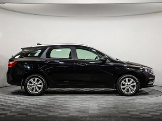 2020 Lada (ВАЗ) Vesta SW I, чёрный, 1134000 рублей, вид 4
