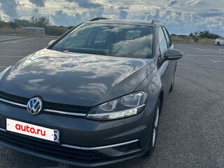 2017 Volkswagen Golf VII Рестайлинг, серый, 1450000 рублей, вид 3