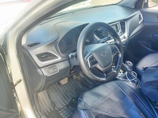2019 Hyundai Solaris II, бежевый, 640000 рублей, вид 5