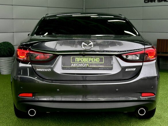 2016 Mazda 6 III (GJ) Рестайлинг, серый, 1729000 рублей - вид 4