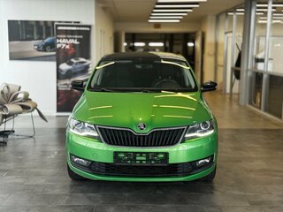 2017 Skoda Rapid I Рестайлинг, зелёный, 1330000 рублей, вид 2