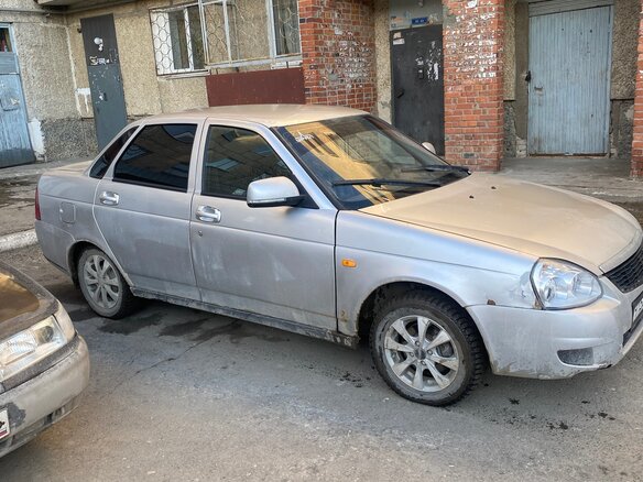 2008 Lada (ВАЗ) Priora I, серый - вид 6